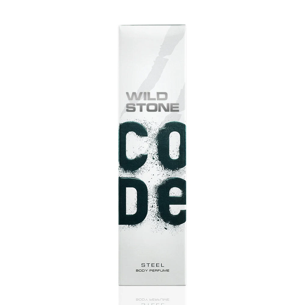 Wild Stone CODE Steel Body Perfume For Men - 120ml