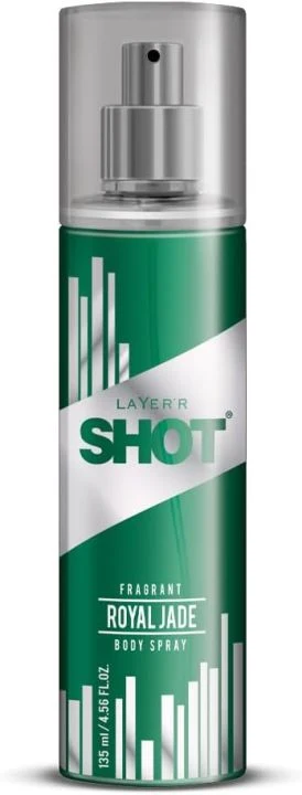 Layer'r Shot Royal Jade Body Spray for Men - 135ml